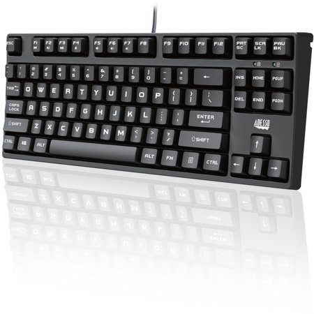 ADESSO PUBLISHING Adesso Easytouch 625 - Compact Mechanical Gaming Keyboard AKB-625UB